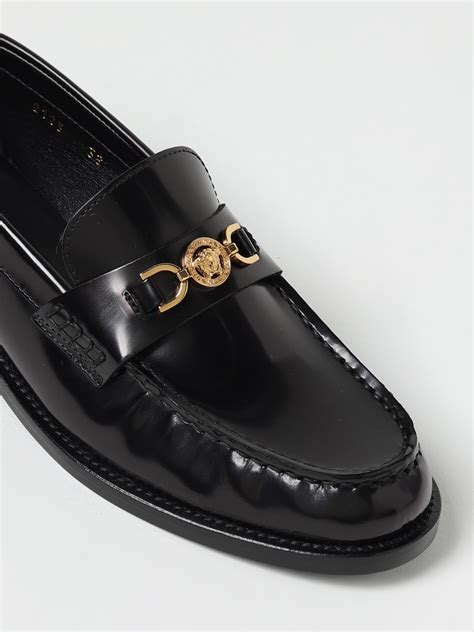 versace mocassins dames|Versace 95 loafers.